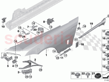 Photo of PANNEAU LAT RAL AVANT GAUCHE…