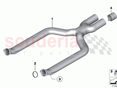 Photo of TUBE AVANT AVEC JOINT EN X…