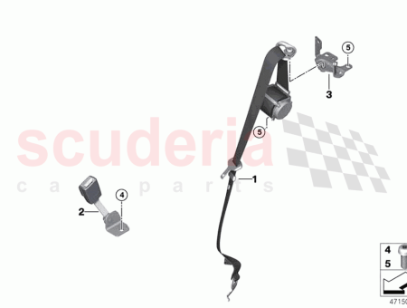 Photo of COURROIE SUP RIEURE ARRI RE GAUCHE…