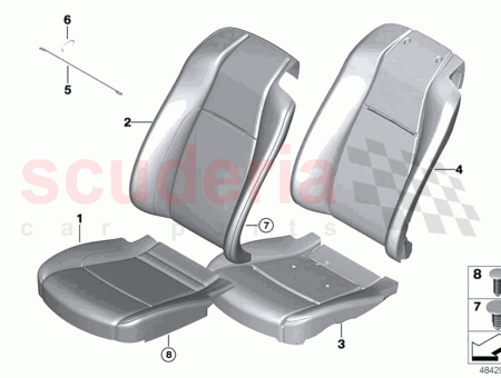 Photo of SECTION EN MOUSSE DOSSIER GAUCHE…