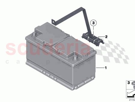 Photo of BATTERIE ORIGINALE BMW AGM BATTERY…