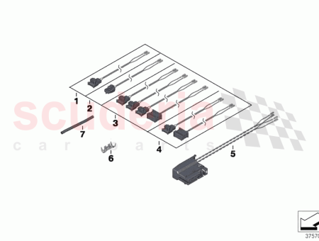 Photo of REP CABLE ITS HEAD AIRBAG AND CTRL UNIT…