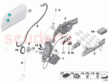 Photo of LOQUET DU SYST ME GAUCHE…