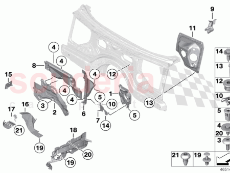 Photo of HOUSSE ENSEMBLE DE DIRECTION EN BAS GAUCHE…
