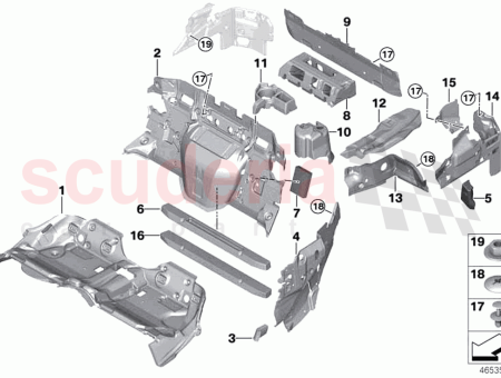 Photo of INSONORISATION PASSAGE DE ROUE COMP BAGAGES DROITE…