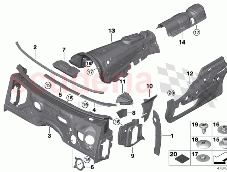 Photo of ISOLATION ACOUSTIQUE PILIER A EN BAS DROITE…