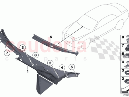 Photo of CACHE PANNEAU DE PARE BRISE…