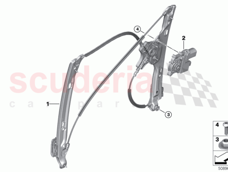 Photo of L VE VITRE SANS MOTEUR ARRI RE GAUCHE…