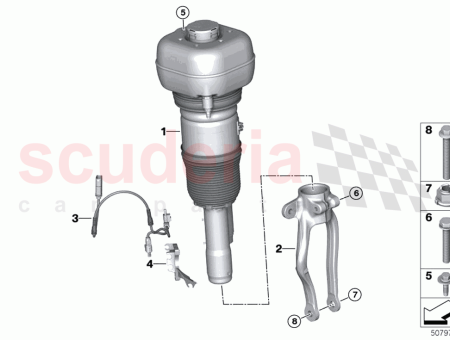 Photo of RP AIR SUSPENSION STRUT FRONT LEFT…