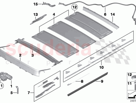 Photo of GARNITURE DE TOIT FLOTTANTE CUIR…