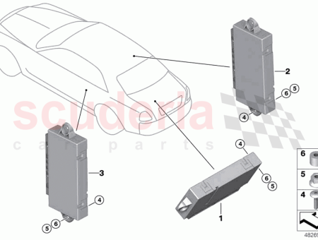 Photo of UNIT DE CONTR LE PORTE COCH RE…