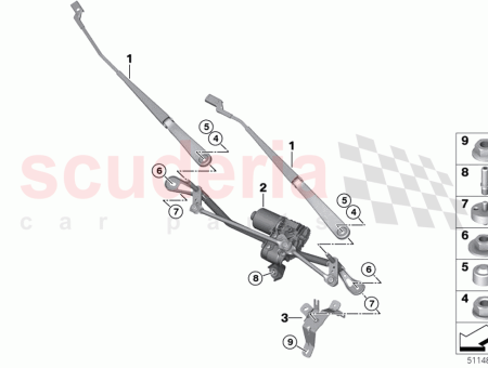 Photo of TRINGLERIE SYST ME D ESSUIE GLACE AVEC MOTEUR…
