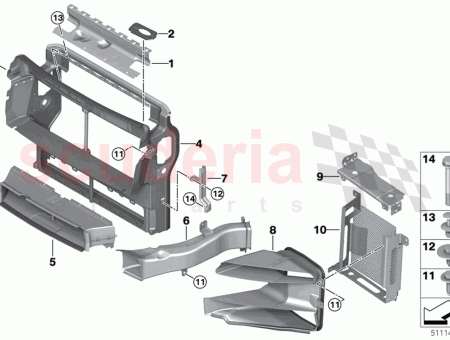 Photo of CONDUIT D AIR FREIN GAUCHE…