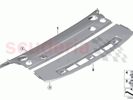 Photo of TABLETTE DE RANGEMENT AVANT…