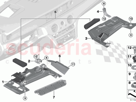 Photo of PANNEAU DE GARNISSAGE COMMANDES AU PIED…