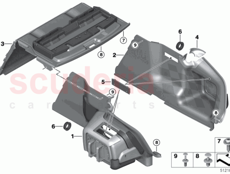 Photo of TRIM FOR HINGE BRACKET RIGHT…