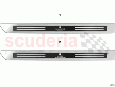 Photo of PLAQUE DE MARCHE CLAIR E AVANT GAUCHE…