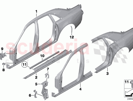 Photo of CADRE LAT RAL EXT RIEUR GAUCHE…