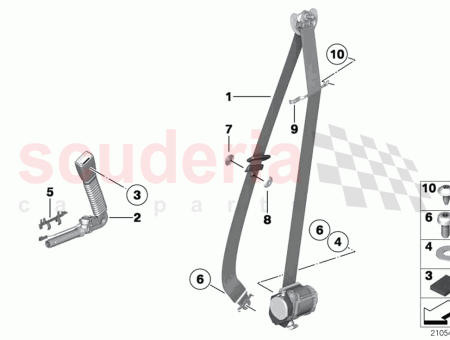 Photo of CEINTURE SUP RIEURE AVANT GAUCHE…