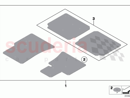 Photo of JEU DE TAPIS DE SOL VELOURS…