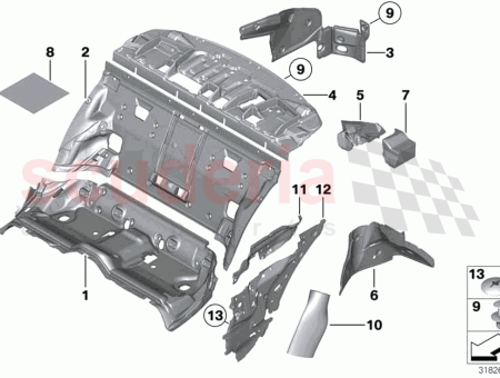 Photo of PLANCHER D INSONORISATION ARRI RE…
