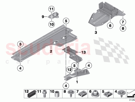 Photo of SUPPORT HABILLAGE SOUS LE PLANCHER GAUCHE…