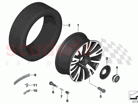 Photo of JANTE EN ALLIAGE L GER POLIE…