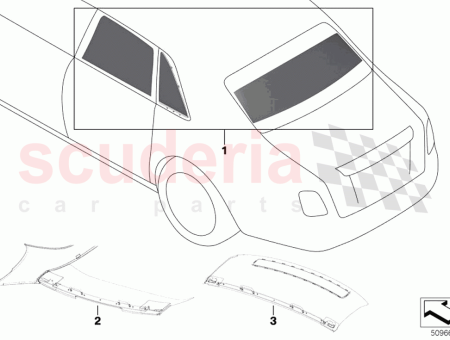 Photo of RIDEAUX DE COMPARTIMENT ARRI RE EWB…