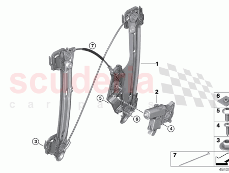 Photo of L VE VITRE SANS MOTEUR ARRI RE GAUCHE…
