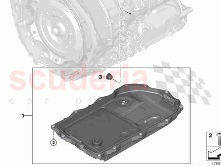 Photo of ENSEMBLE CARTER D HUILE FILTRE HUILE AUTO TRANSM…