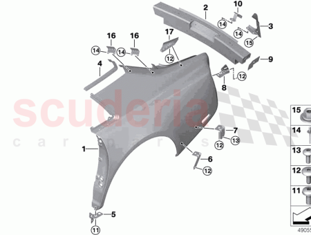 Photo of SUPPORT PANNEAU LAT RAL GAUCHE…