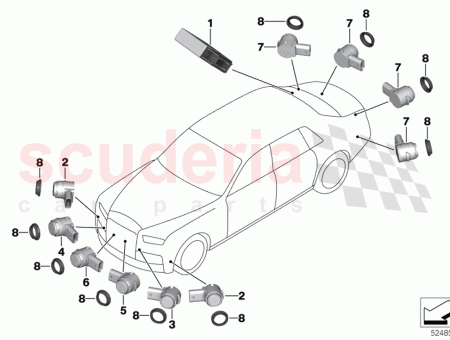 Photo of CAPTEUR ULTRASONIQUE GAUCHE…