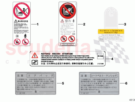 Photo of NOTICE D INSTRUCTION AIRBAG PASSAGER…