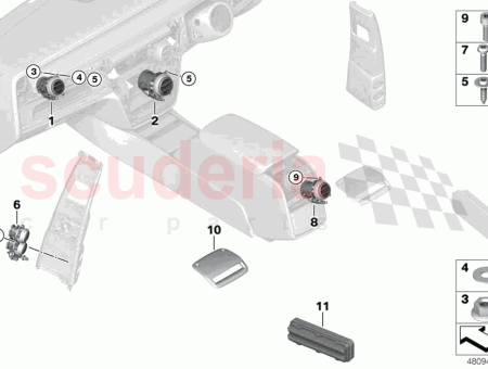 Photo of GRILLE D AIR FRAIS CENTRE GAUCHE…