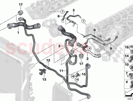 Photo of SUPPORT LIGNE DE REFROIDISSEMENT…