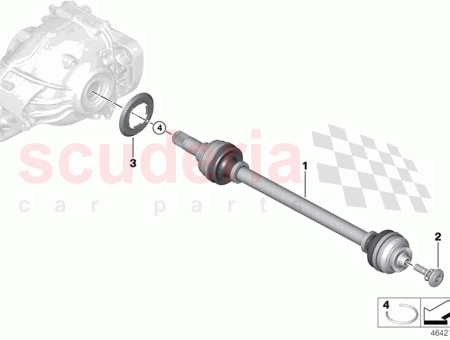 Photo of ARBRE DE SORTIE ARRI RE GAUCHE…