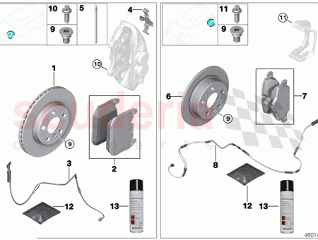 Photo of KIT DE R PARATION PLAQUETTES DE FREIN SANS…