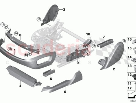 Photo of TRIM SEAT INNER RIGHT…