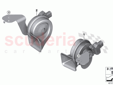 Photo of Fanfare mit Halter hochton elektronisch…