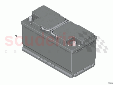 Photo of BATTERIE ORIGINALE BMW AGM BATTERY…