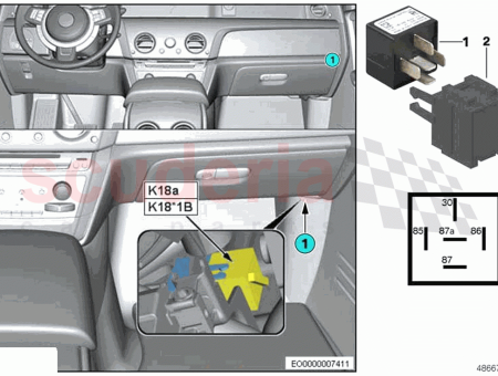 Photo of R CEPTACLE DE RELAIS NOIR BLANC…