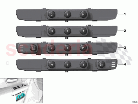 Photo of UNIT DE COMMANDE FONCTIONS DU SI GE DROITE…