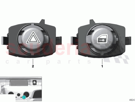 Photo of INTERRUPTEUR SYST ME DE FEUX DE D TRESSE…