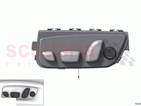 Photo of SWITCH SEAT ADJUSTING FRONT LEFT…