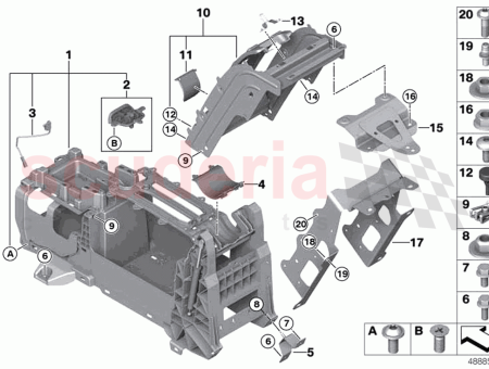 Photo of SUPPORT DE CONSOLE ARRI RE…