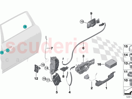 Photo of VERROUILLAGE DU SYST ME ARRI RE DROIT…