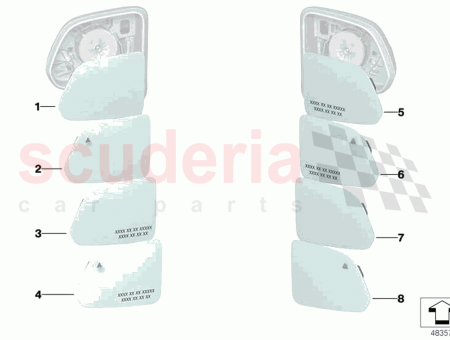 Photo of GLACE DE R TROVISEUR CHAUFF E CONVEXE DROITE…