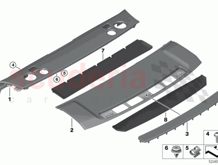 Photo of TABLETTE DE RANGEMENT AVANT…