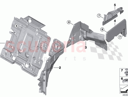 Photo of ISOLANT ACOUSTIQUE CHARNI RE DE COFFRE DE HAYON…