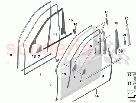 Photo of GUIDE DE FEN TRE AVANT GAUCHE…
